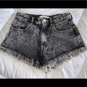Pacsun high-waisted denim shorts